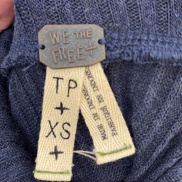 Free People We the Free City Drippy Turtleneck Ribbed Tank XS - Picture 5 of 5